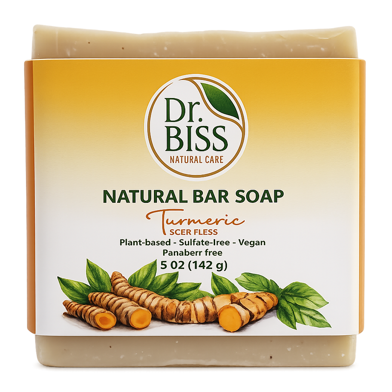 Turmeric Natural Bar Soap - Coconut & Olive Oil