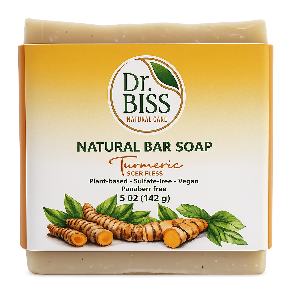 Turmeric Natural Bar Soap - Coconut & Olive Oil