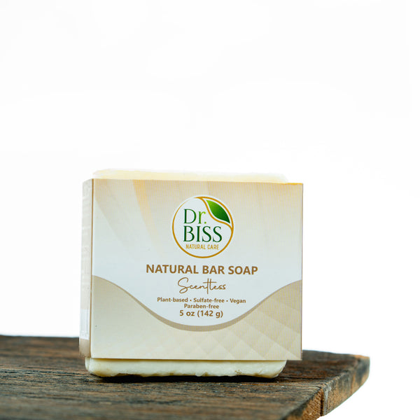 Natural Bar Soap with Coconut & Avocado Oil - Scentless