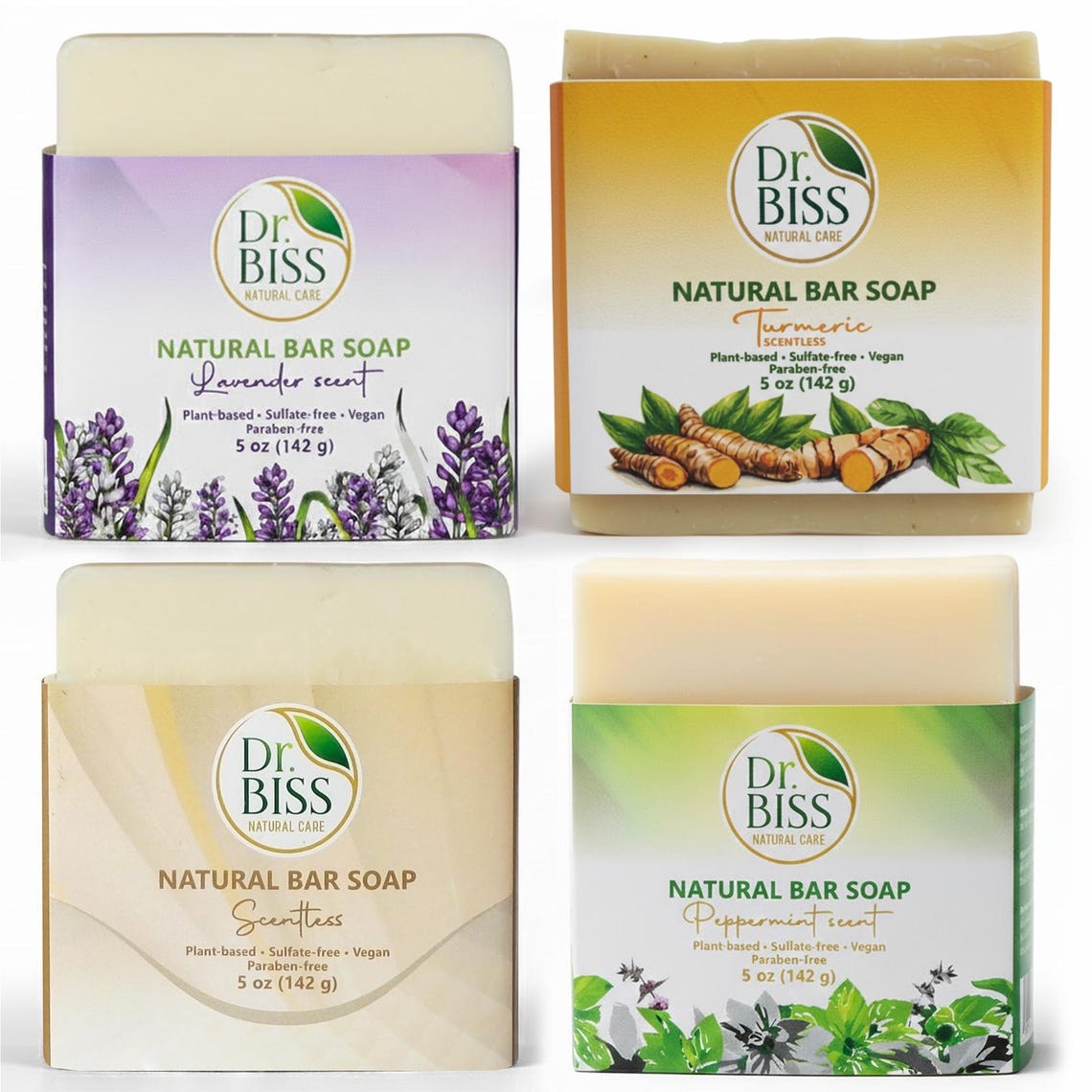 Box Bar Soap Bundle (4 Bars)