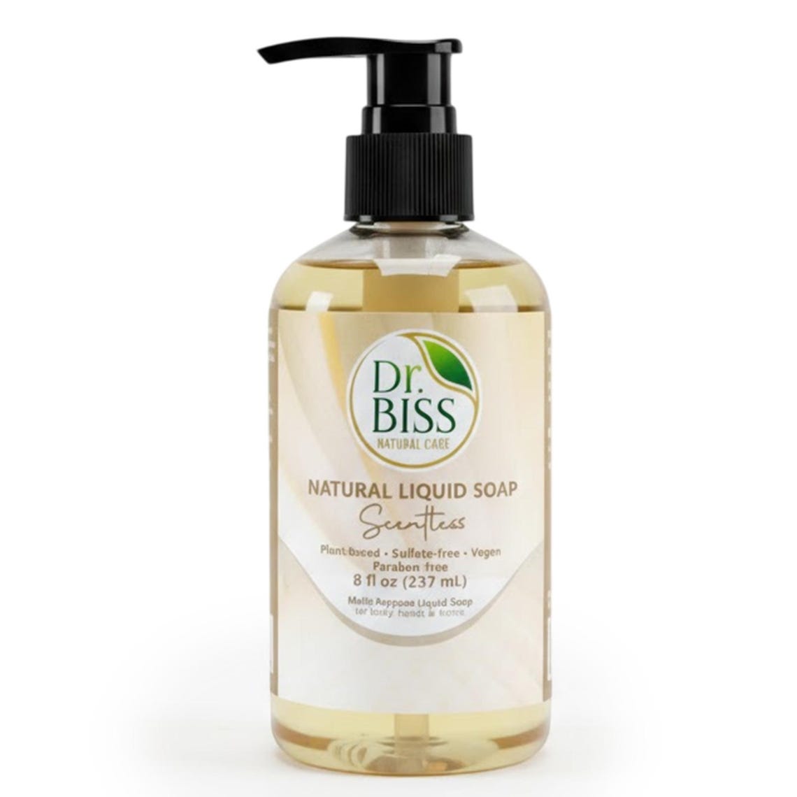 Dr. Biss Natural Liquid Soap - Scentless