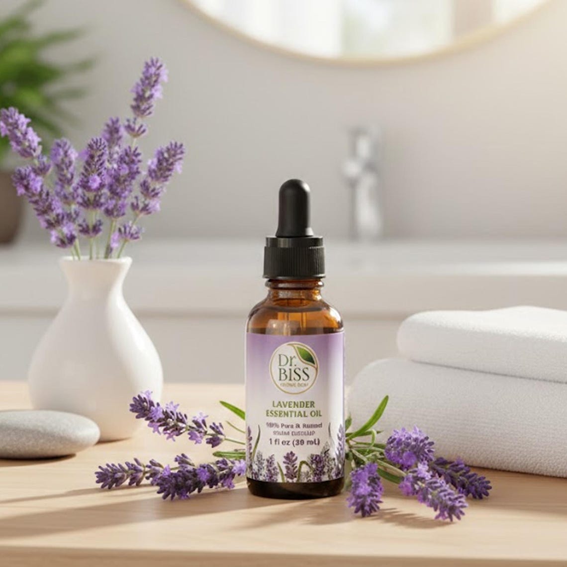 Dr. Biss Lavender Essential Oil (1 fl oz / 30 mL)