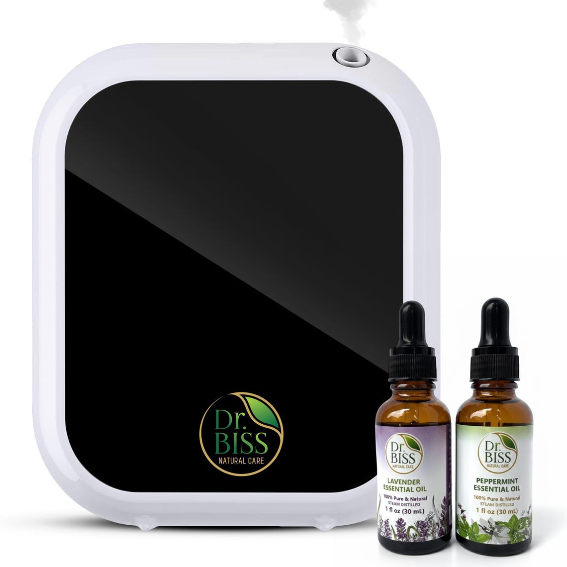 Home Aroma Duo (Home Diffuser + 2 Essential Oils)