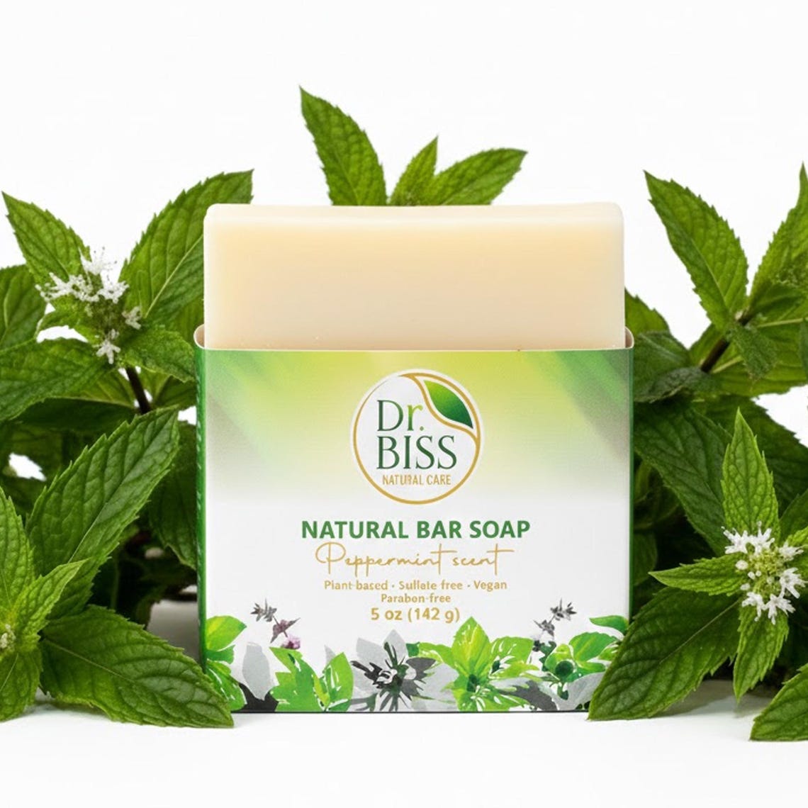 Dr. Biss Natural Soap (5 oz) - Peppermint