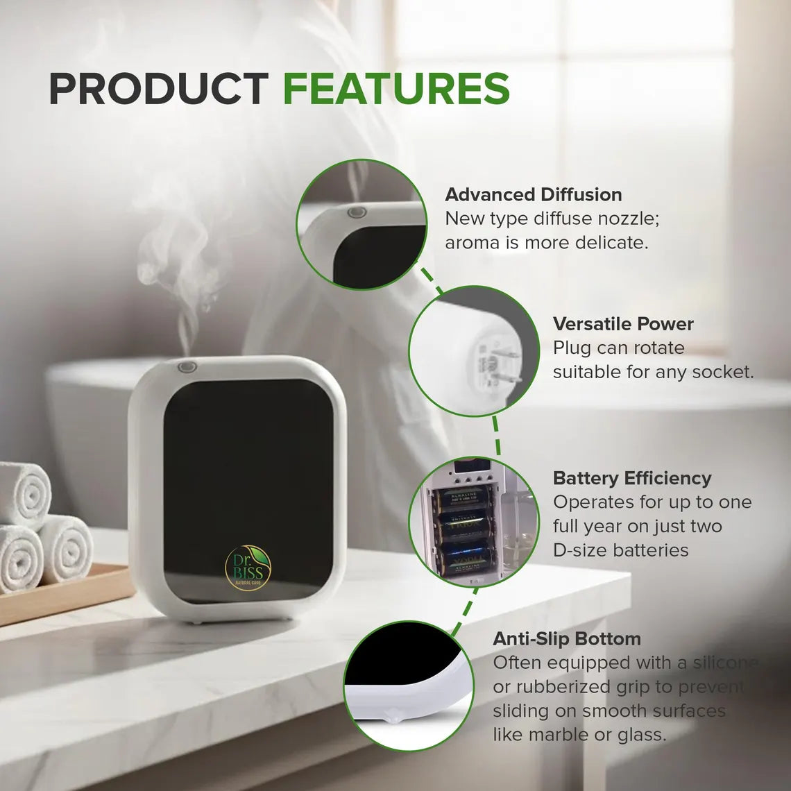 Dr. Biss Aroma Diffuser VF140A