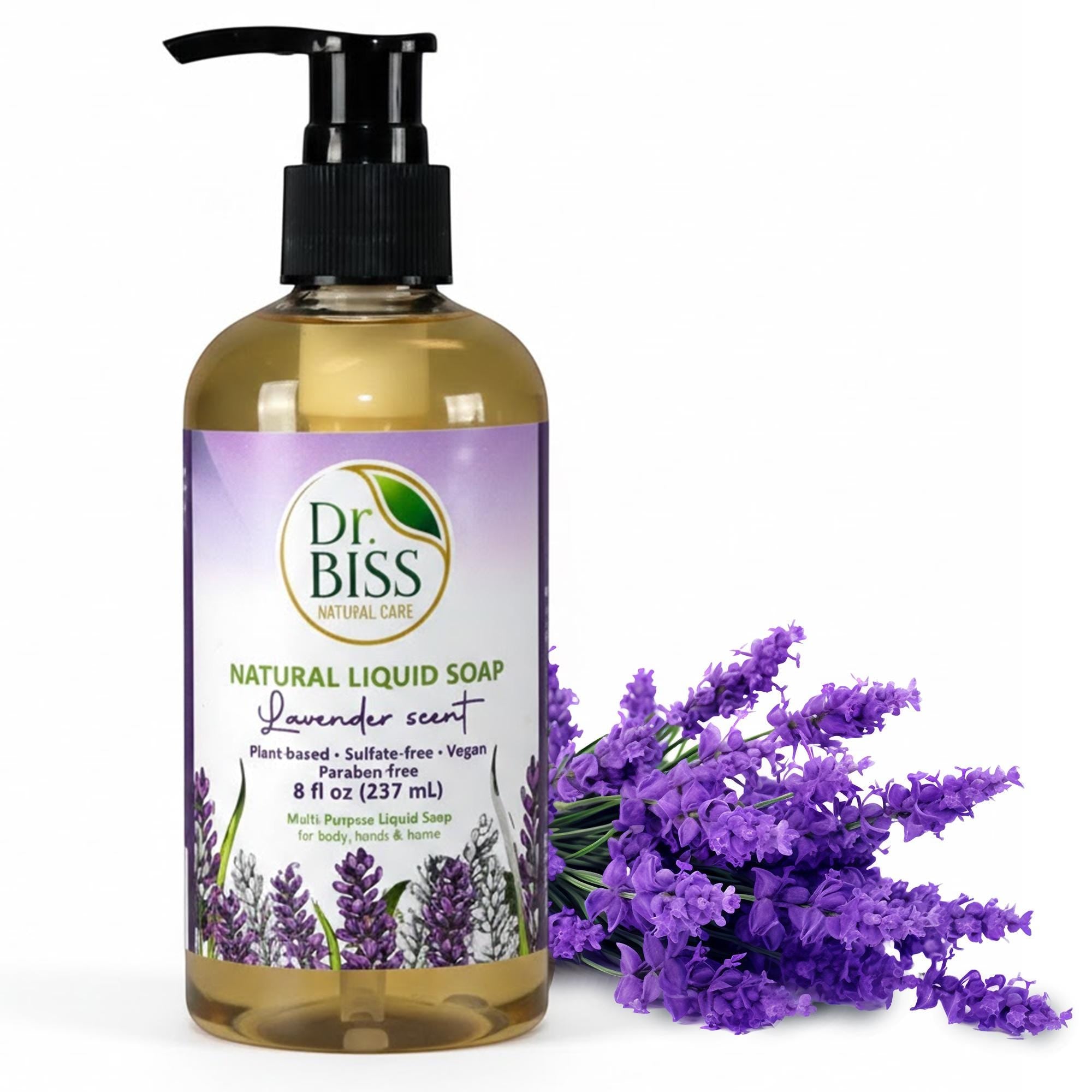 Dr. Biss Natural Liquid Soap - Lavender