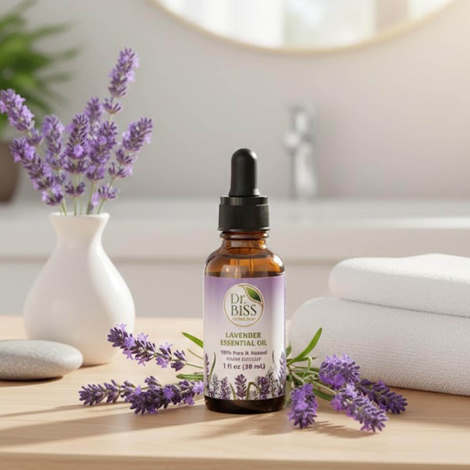 Lavender Routine Bundle – Natural Soap, Liquid Soap & Lavender Essential Oil